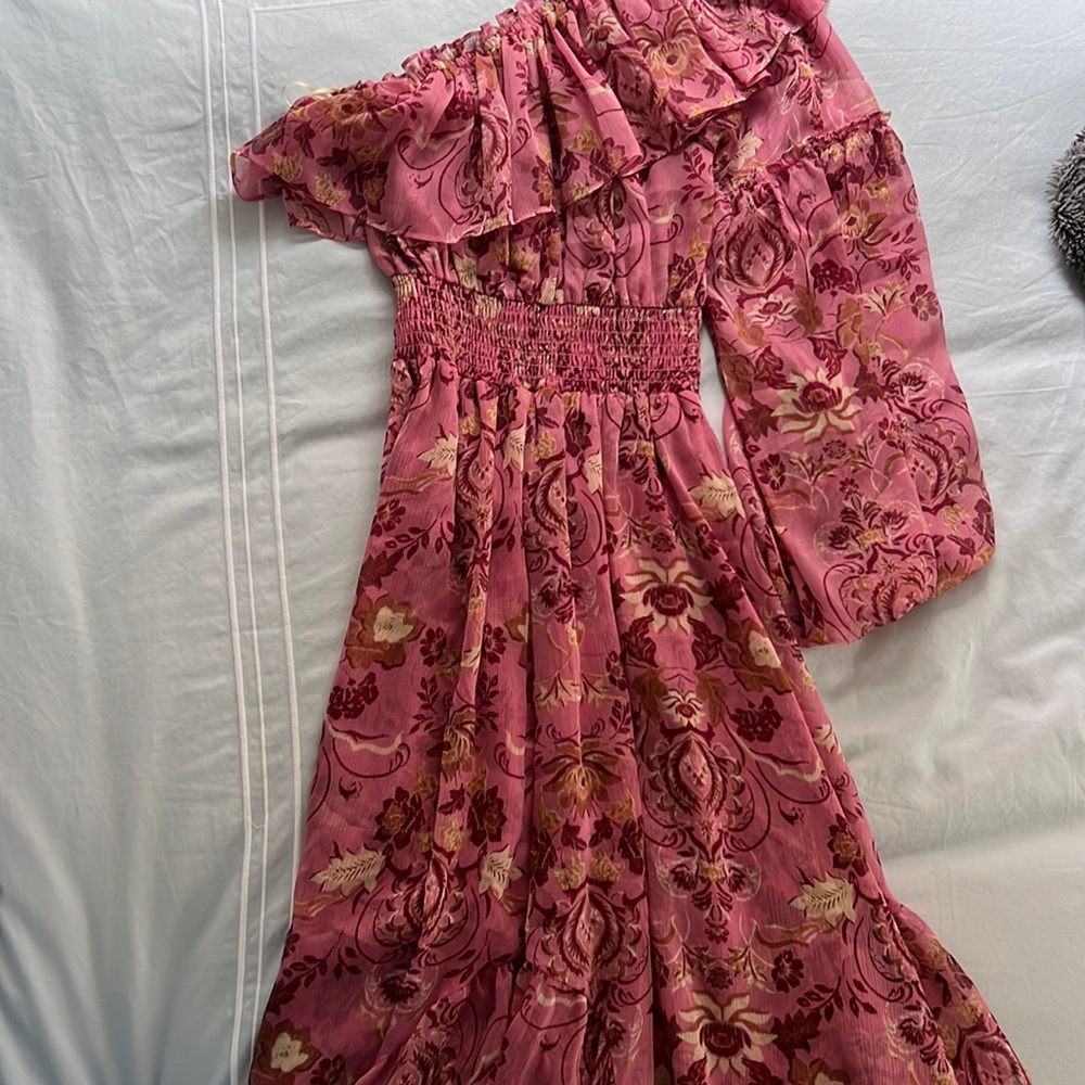 Misa Los Angeles madi one shoulder dress size s